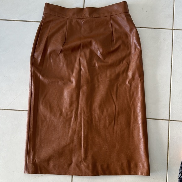 Hm Pu leather skirt - Picture 2 of 3